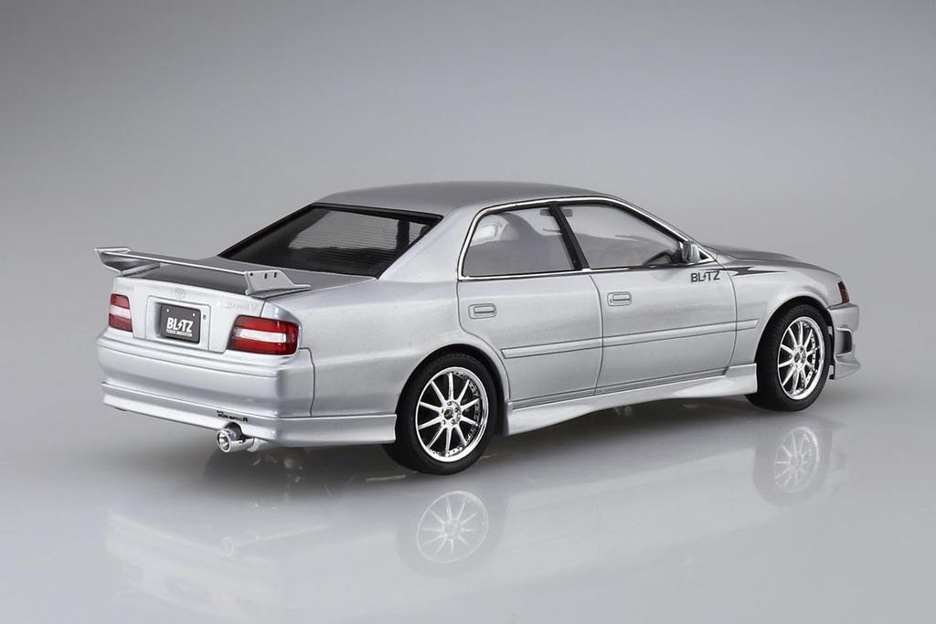 Aoshima Bunka Kyozai The Tuned Car 79 Blitz JZX100 Chaser Tourer V Plastikmodell (AOSHIMA) Nein. 1/24 '96 (Toyota)