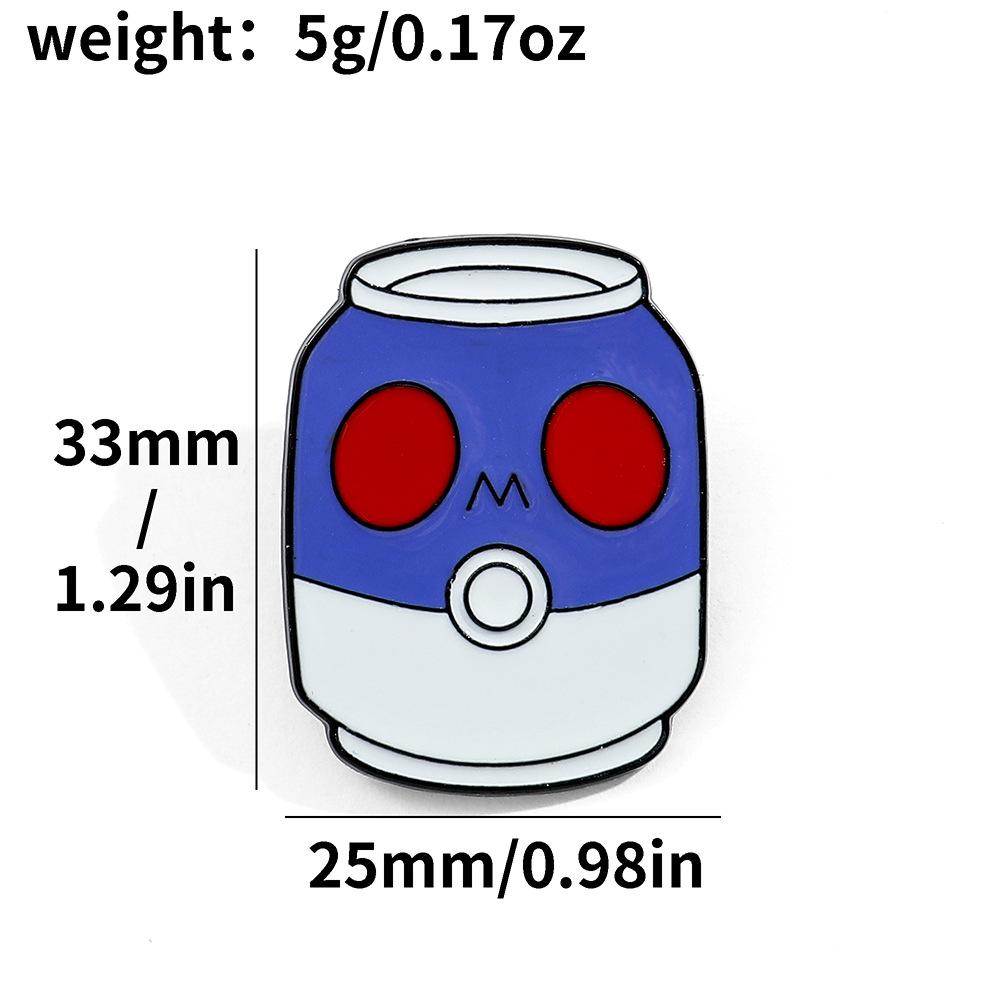 Креативная Личность Брошь Покемон Может Стиль Покемон Металлическая Значок Сумка