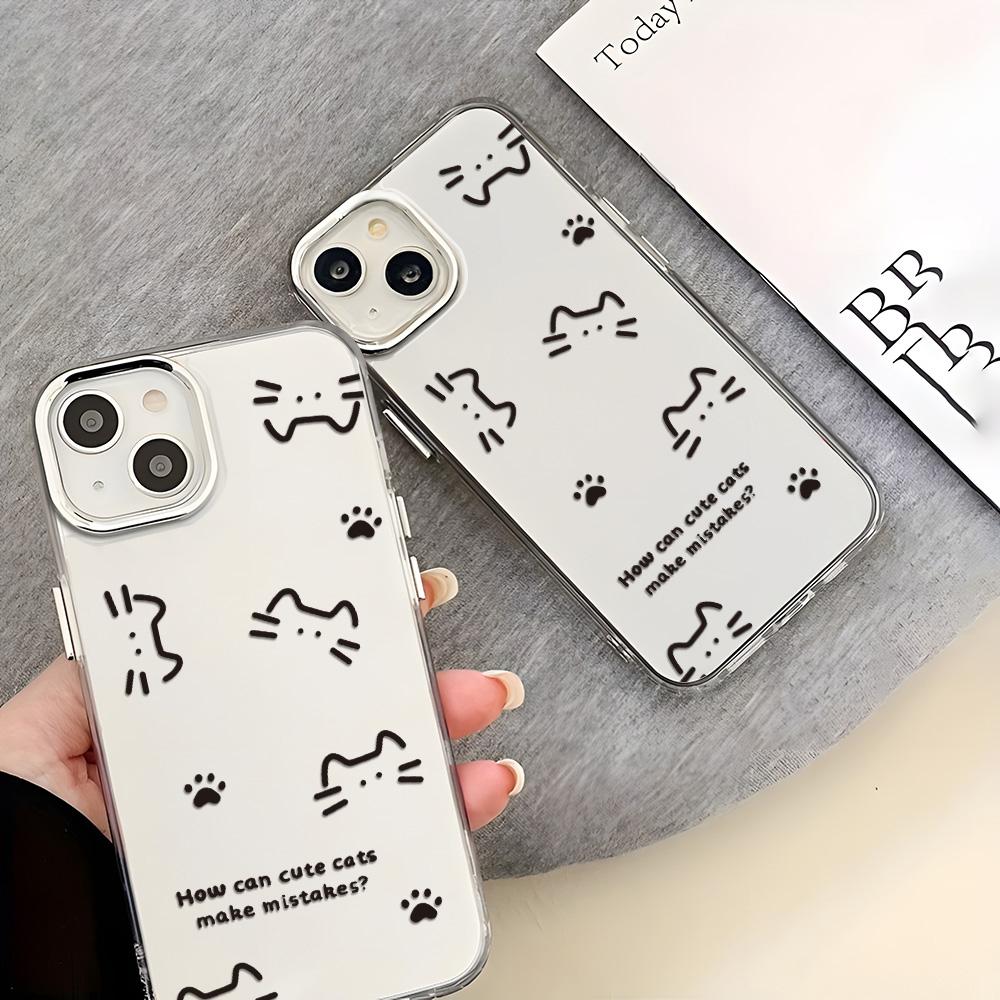 Transparent Phone Case for iPhone 11 12 13 iPhone 13 14 15 Pro 15 16 Pro Max Samsung A15 A16 A25 A26 A55 A56 S25 S24 S22 S23 Ultra S25 Edge