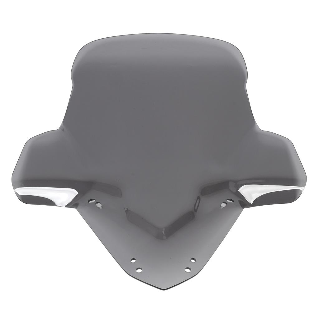 Motorcycle Heightened Windscreen Thickened Motorbike Wind Deflector Flyscreen for XMAX300 2023 to 2024 Smoky Black