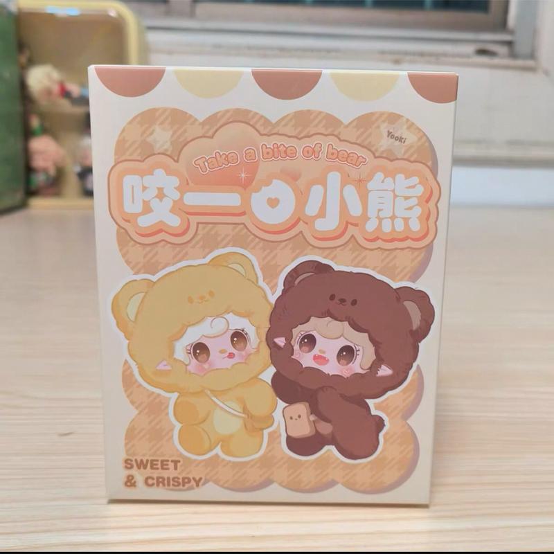 

Yooki V4 Укусы Серия Маленький Медведь Плюшевая Скрытая Коробка Милый Мультяшный Подвеска для Сумки Изысканное Украшение для Рабочего Стола Сюрприз Таинственная Коробка Подарок