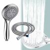 Luxuriöser Handbrausekopf im amerikanischen Stil mit 1,5 m Schlauch und bohrfreier Halterung