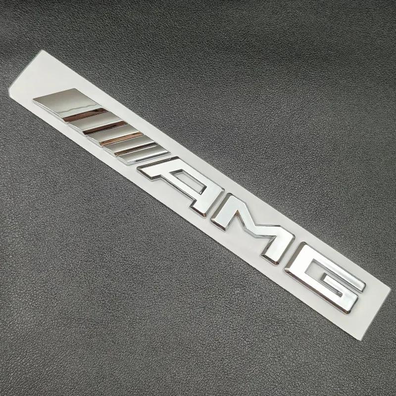 

C200 E200 New 2025 For Mercedes Benz 3D ABS Chrome C63 Logo V8 BITURBO Badge Car Rear Star Sticker Trunk AMG Emblem For Mercedes