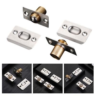 4Pcs Magnetic Balls Door Catches Adjustable Concealed Latches Closet Door Balls Catches Replacement French Door Lock