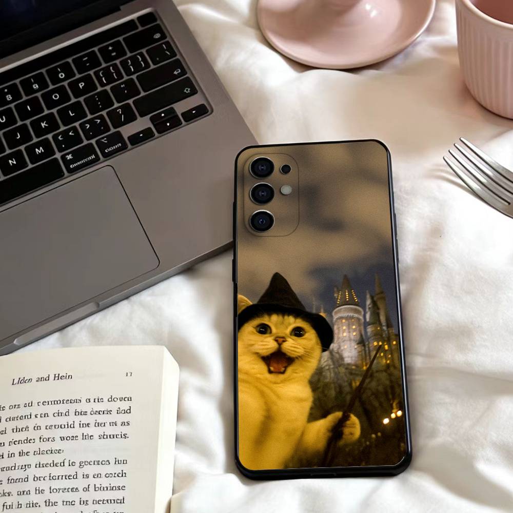 couple love pattern Phone Case For Samsung S25,24,23,22,30,21,10,9,Ultra,Plus,Lite,FE,4,5 G Soft Black Case
