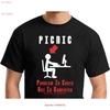 Problem In Chair Not Computer Picnic T Shirt Unisexs Small 2xlarge Vintage Stretched Top For Everyday Wear Stylish Casual