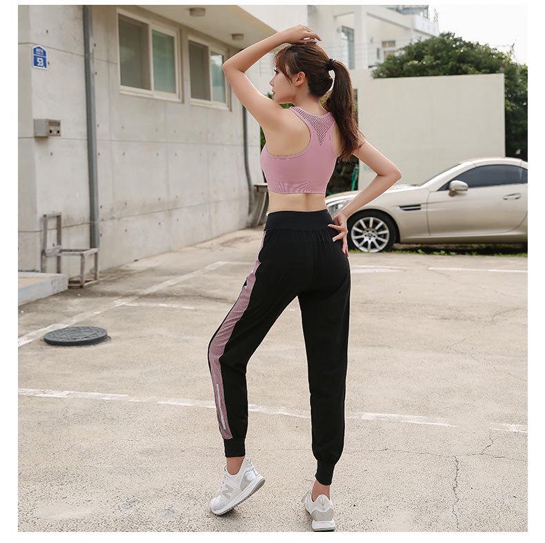 Women's Plus Size Autumn Yoga Pants – Breathable, Slimming, Loose Fit, Tapered Hem for Gym, Running, Sports