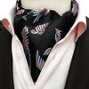 Men's Wide Tie Large Pattern Snood Scarf