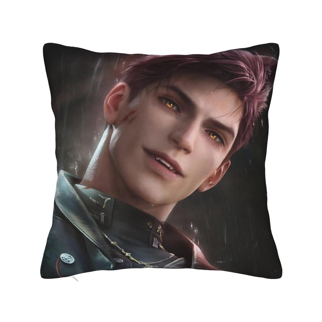 Love and Deepspace Valko Pillow Covers Merch Soft Cushion Cover Decoration Throw Pillow Case Cover Home Multiple Sizes
