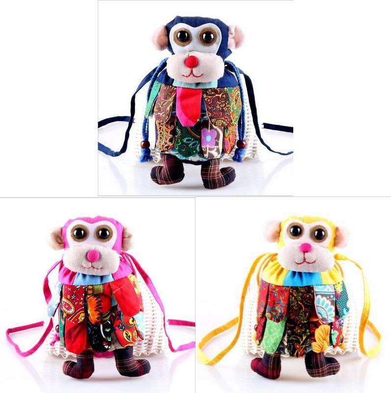 Artistic Ethnic Style Monkey Bucket Bag For Women In Various Colors Ideal For Everyday Outfits