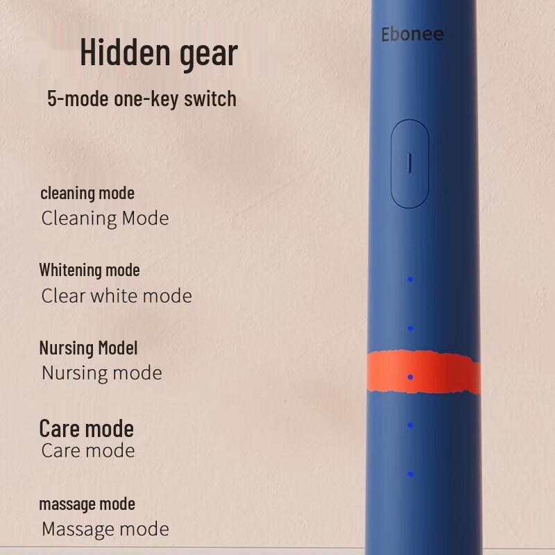 

Ebonee P5 Series Sonic Electric Toothbrush