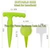 5-Speed Adjustable Fluorescent Green Seeder & Hole Puncher Gardening Tool Set