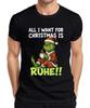 All I Want For Christmas Is Rest Xmas Grinch Sarcastic Unisexs Tshirt