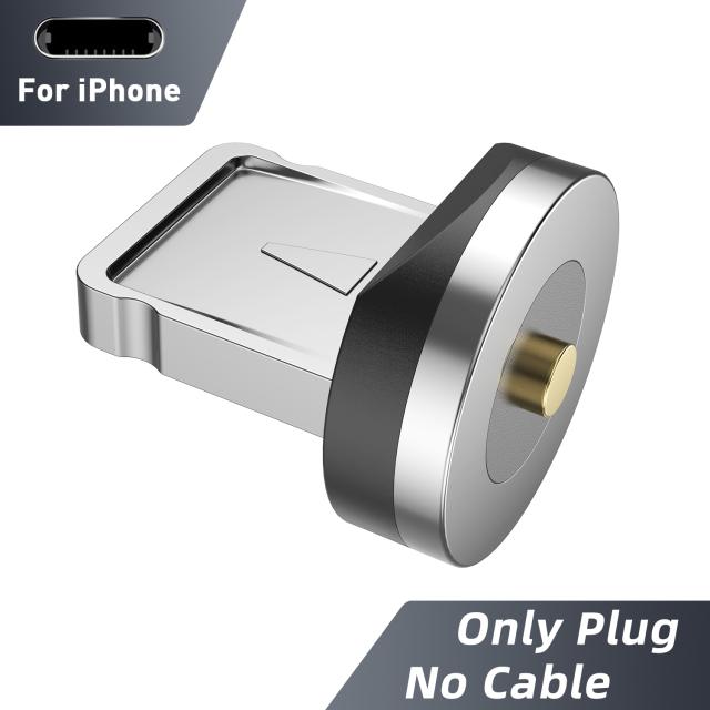 

Magnetic Cable Type C Micro USB Cable Phone Charger 540 Degree Rotating Data Cable With LED For Huawei Samsung 2m