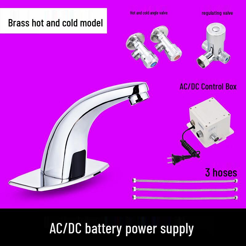 CHZJYITE Full Copper Smart Sensor Hot & Cold Faucet