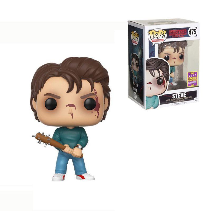 Funko Pop Stranger Things Dustin Steve Figure Toy Mini Movie Characters Collection