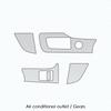 Transparent Car Styling Center Console Dashboard Interior Trim Protection Film TPU Protector Sticker for Porsche Taycan