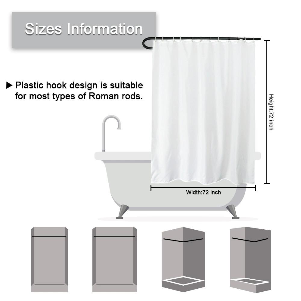 Marble Shower Curtain Set Creative Watercolor Ink Art Geometric Modern Bathroom Decor Floor Rug Bath Mats Toilet Lid Cover