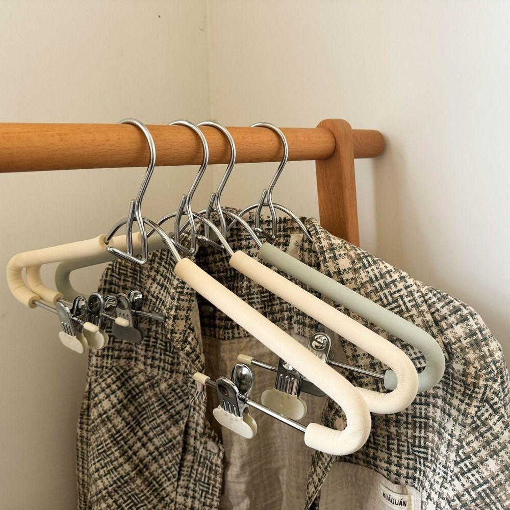 5 Stück Stapelbarer Kleiderbügel Rutschfester Hosenbügel Praktischer Markierungsfreier Bügel Jk Rock