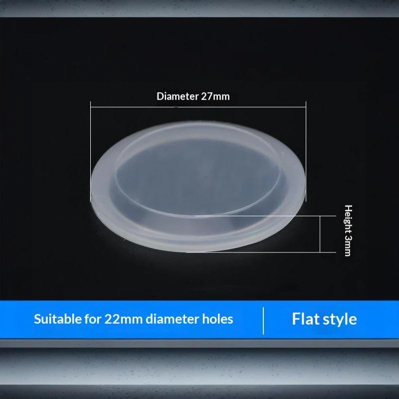 Flachkopftaster Schutzabdeckung 16/19/22mm Transparent Staubdicht