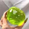 Clear Fruit Squeeze Toy Anxiety Relief Soft Stretch Shapeable Stress Ball Transparent Fruit Sensory Fidget Toy Party Favors