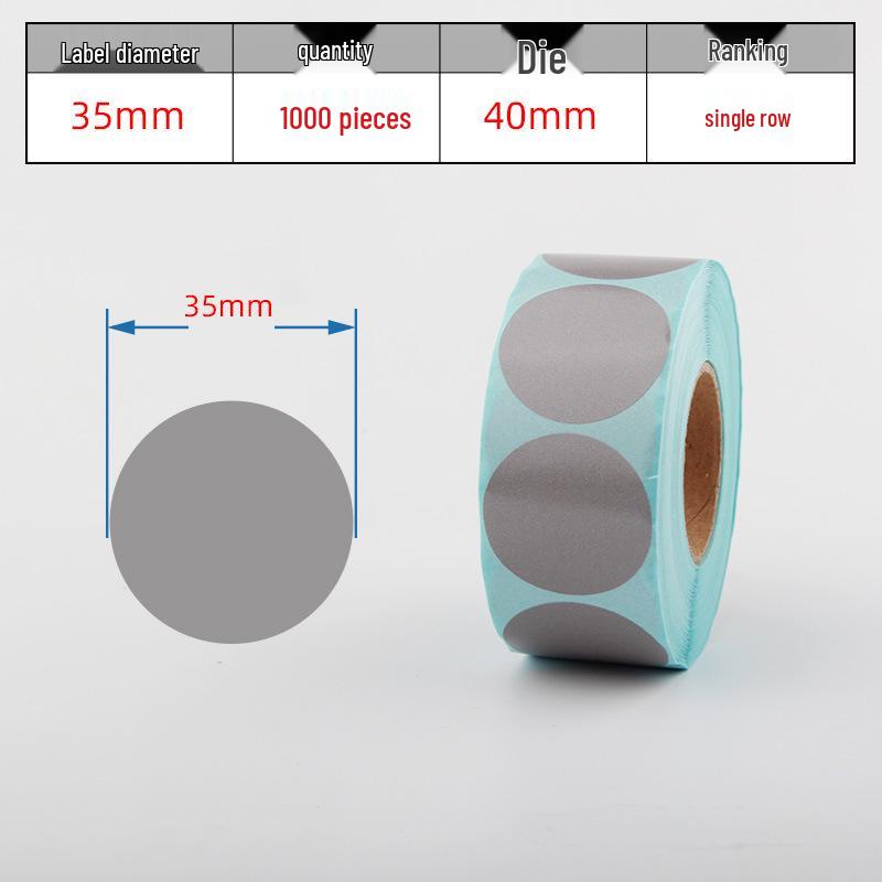 Waterproof Adhesive Thermal Barcode Stickers - Various Sizes