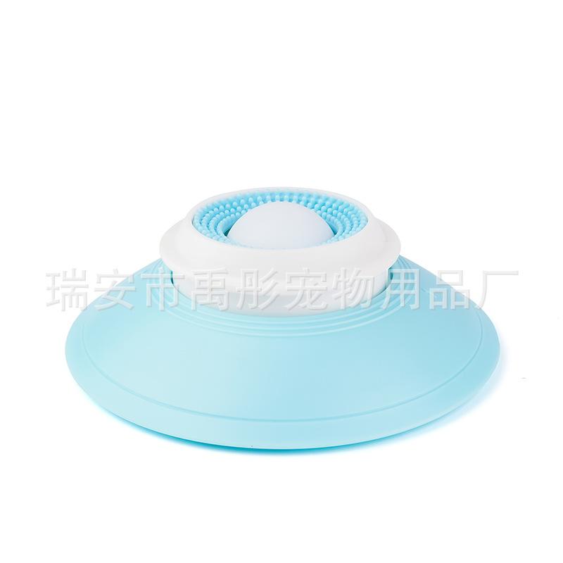 

Dog Cat Licks Toys for Liquid Food,Relieve anxiety Slow Feeder Dog Lick Ball Dispenser, Non-Slip Licking Bowl Enrichment Toys белый