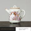 180ml Ru Kiln Persian Cat You Fang Square Teapot High-end Exquisite Teapot Single pot Ru Yao Lady Teapot KungFu Tea Ceremony