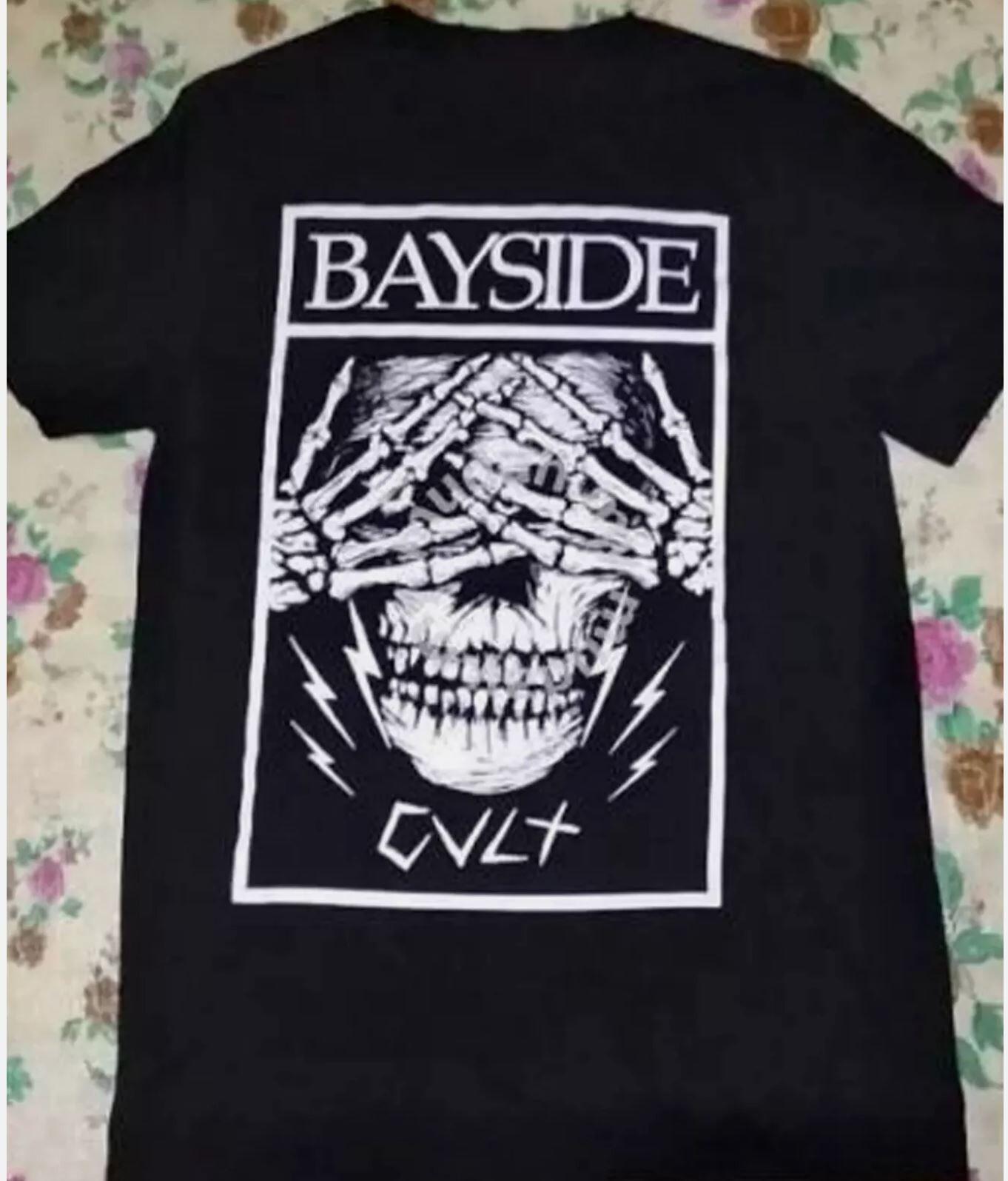 HOT NEW Bayside band black T-shiRT uNISEX aLL SIZES s TO 345xL XXXL
