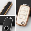 New Tpu Car Key Case Cover Shell For Vw Volkswagen Polo Tiguan Passat Golf Jetta Lavida Skoda Octavia 2 3 Button Accessories