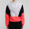 Adidas Color Block Casual Hooded Sports Jacket Women Jackets Pink GJ5359