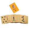 Golden Outdoor Travel Party Playing Card Portable Travel Poker Party Game Accessories For Travelers And Game Enthusiasts