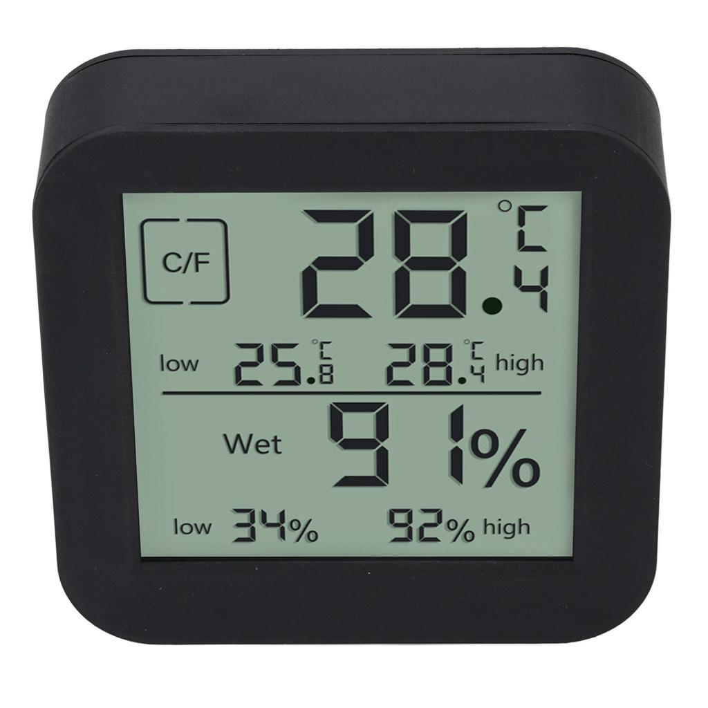 Thermometer Hygrometer Timer Double Sided LCD Backlight Temperature Humidity Gauge Meter for Kitchen
