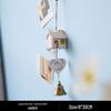 Totoro Ceramic Wind Chime Ornament - Cute Japanese Wall Decor for Girls' Bedroom