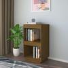 VidaXL Bookcase Honey Brown 40x35x71 Cm Solid Pine Wood