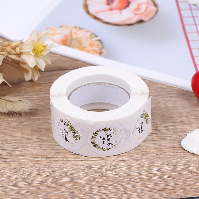 500Pcs/Roll Thank You Stickers For Seal Label Sealing Decoration Sticker