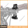Fiets Sport Camera Mount Aluminiumlegering Fiets Camera Licht Mount Stabiele Fiets Computer Houder Adapter voor Garmin Edge Interface