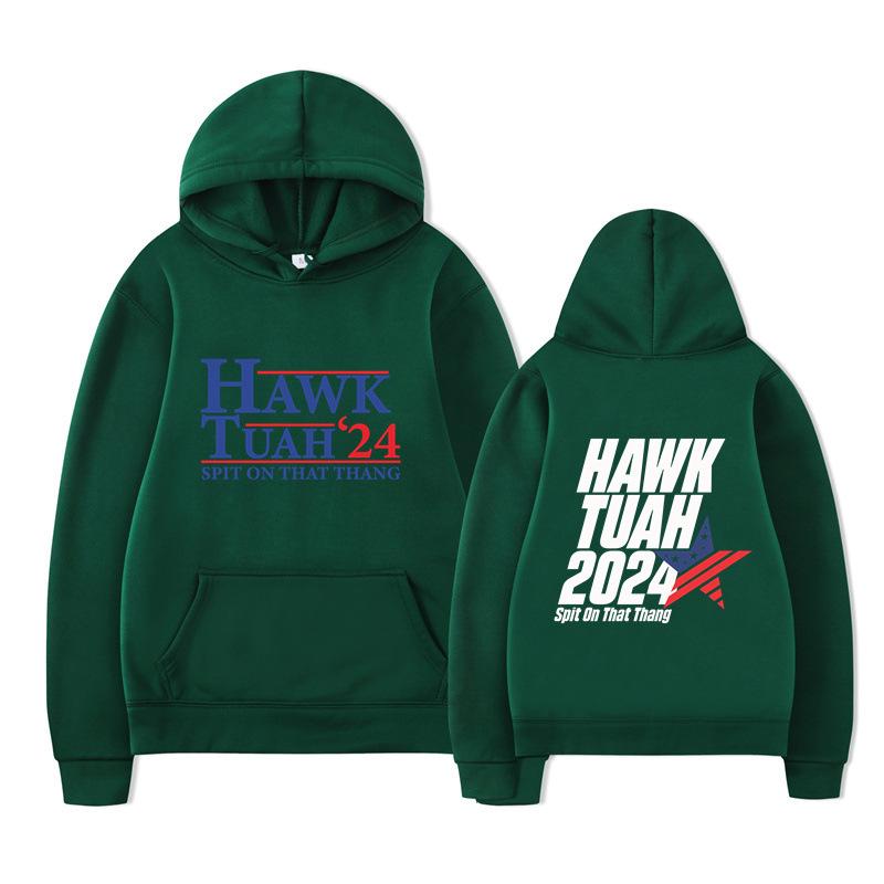 Hawk Tuah Spit on That Thang Hoodies Men Fashion Long Sleeve Sweatshirts Women Casual Harajuku Streetwear Sudaderas