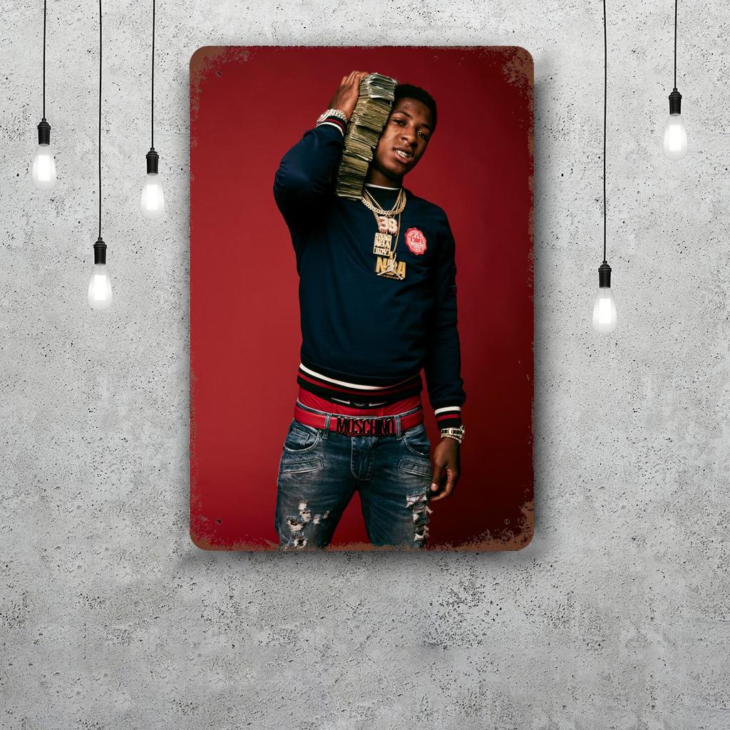Chance the Rapper Classic Poster Rusty Metal Plaque Retro Decorative Plate Bar Man Cave Garage Club Metal Sign Wall Decoration