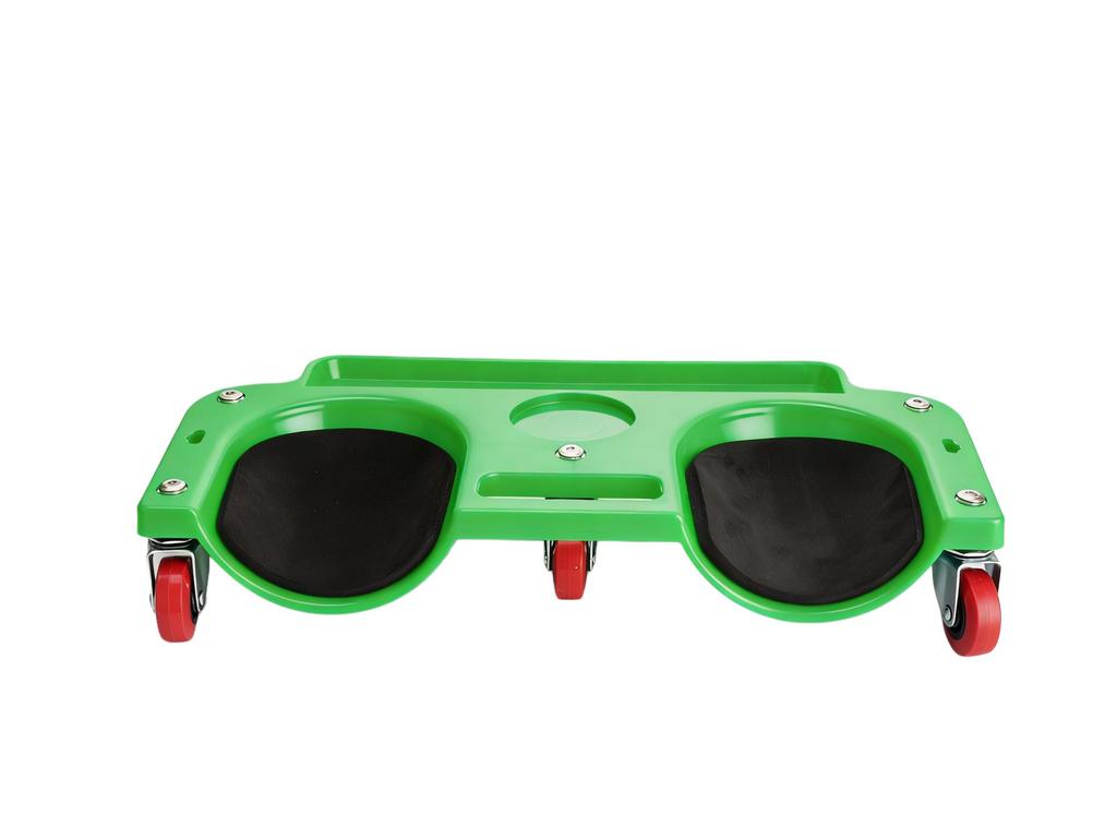 Car Repair Knee Pad with Universal Wheels and Multi-Functional Kneeling Board
