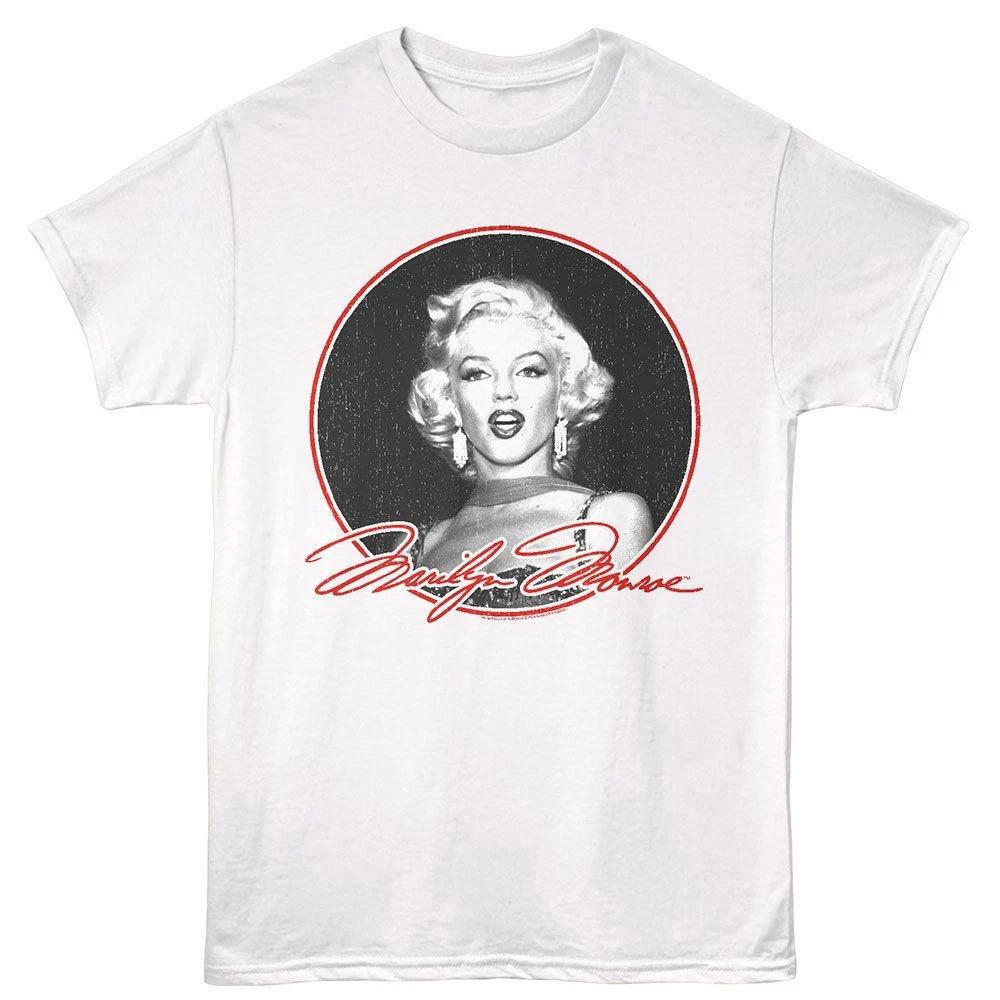 Marilyn Monroe In Circle White Icon  Children s T-shirt 100