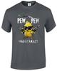 New pew pew madafakas tshirt crazy duck funny novelty retro xmas gift tee top