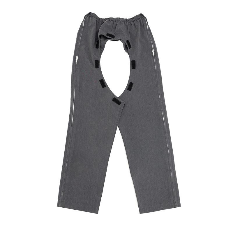 Adaptive Hosen mit offenem Schritt für bettlägerige und inkontinente Senioren