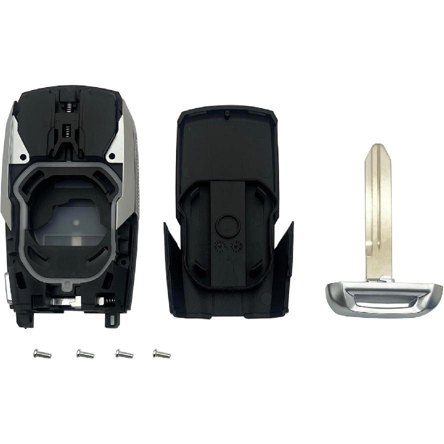 Keyless Entry Remote Key Fob Cover Case fit for     Dodge Ram 1500 Key Fob Shell (Button 3)