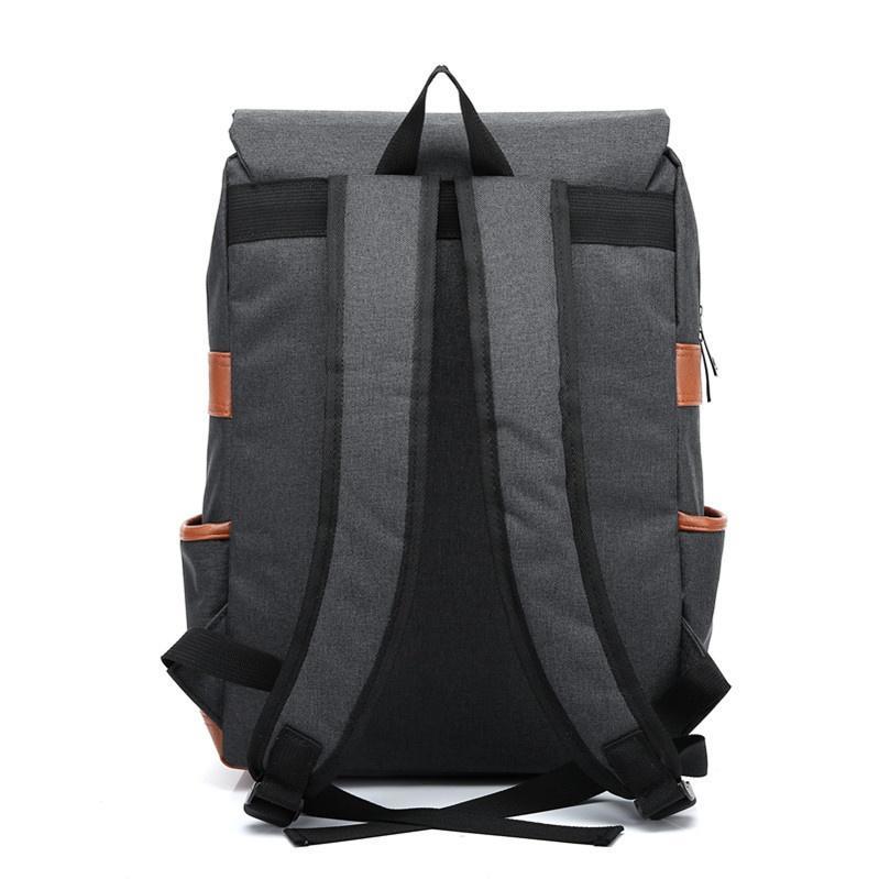 Women Men Canvas Backpack Laptop School Bag Rucksack Travel Satchel Shoulder Bag Women Men Canvas Backpack Laptop School Bag Rucksack Travel Satchel Shoulder Bag