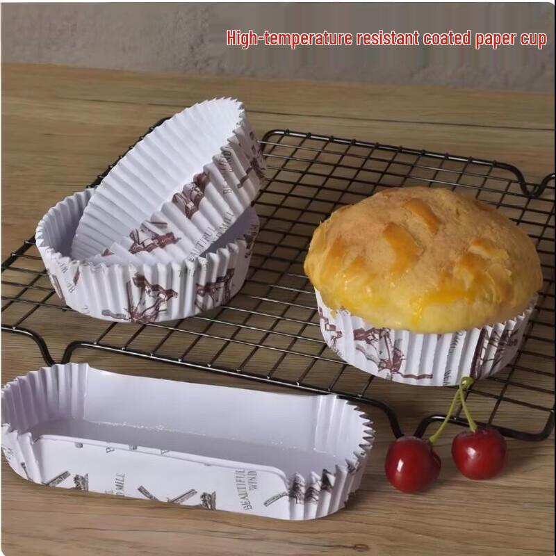 Muke Round Paper Baking Cups