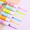 Office Highlighting Pen 6Pcs Chisel Tip Highlighter Marker, Cute Marker Pen, Cartoon Macaron Oblique Head No-Bleed Ink Markers for Journaling,