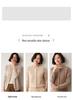 2024 Autumn/Winter Women's Cashmere Cardigan: Round Neck, Fashionable Base Layer, Casual Short Single-Breasted Jacket
