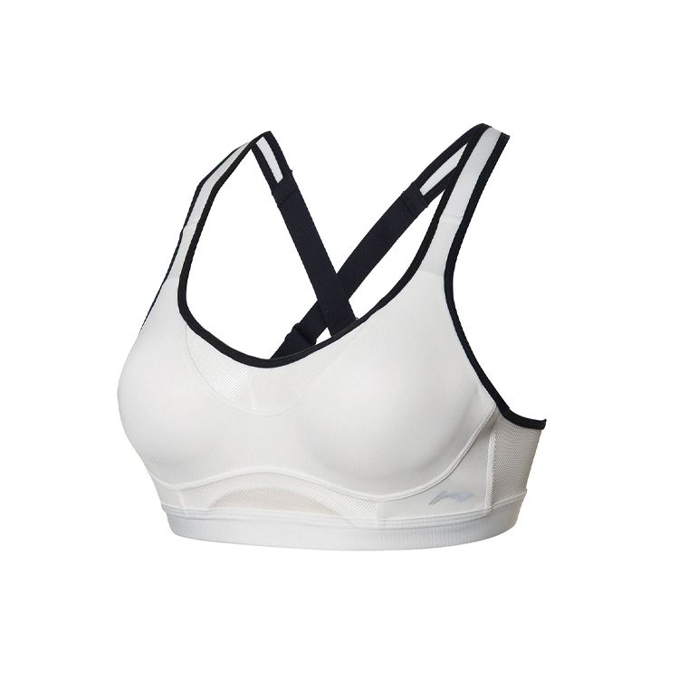 

Li Ning Высокая поддержка облегающий спортивный жилет унисекс топы Off-White AUBR098-1 S