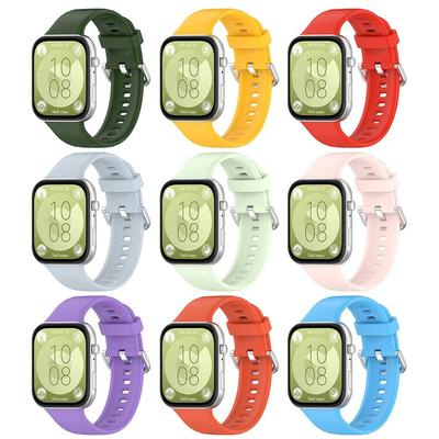 Ersatz Silikonarmband Uhrenarmband Armband Neues Uhrenarmband für Huawei Watch Fit 3